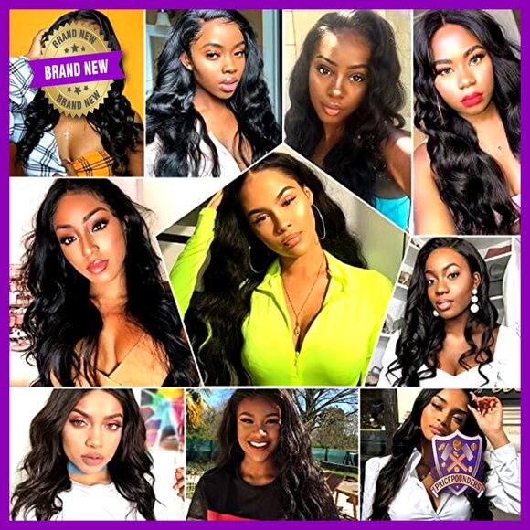 Brazilian Human Hair Body Wave Extensions 3 Bundles 28-32 Inch main image 5